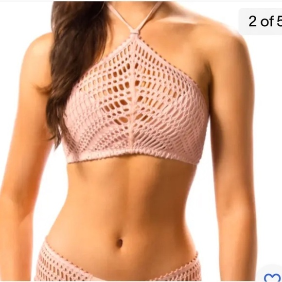 Robin Piccone Other - Robin Piccone Women's Brush Crochet Side bikini set